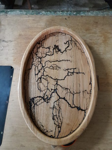 Plateau de service Chêne massif 